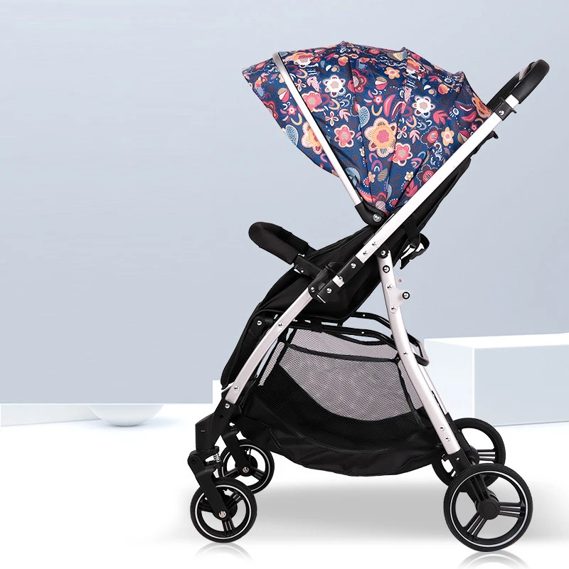 High Quality Baby Stroller Lightweight Convenience Stroller with Canopy Two-Way Pushing Stroller