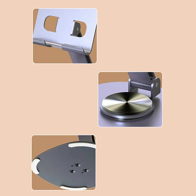 1 unidade 360 °   Rotação suporte do telefone móvel para iphone xiaomi ajustável desktop tablet titular mesa universal suporte do telefone celular