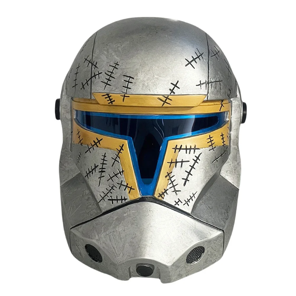 

Косплей SW Commander, шлем, смоляная маска для мужчин, маска на Хэллоуин, карнавальный реквизит для вечеринки для взрослых, высокое качество