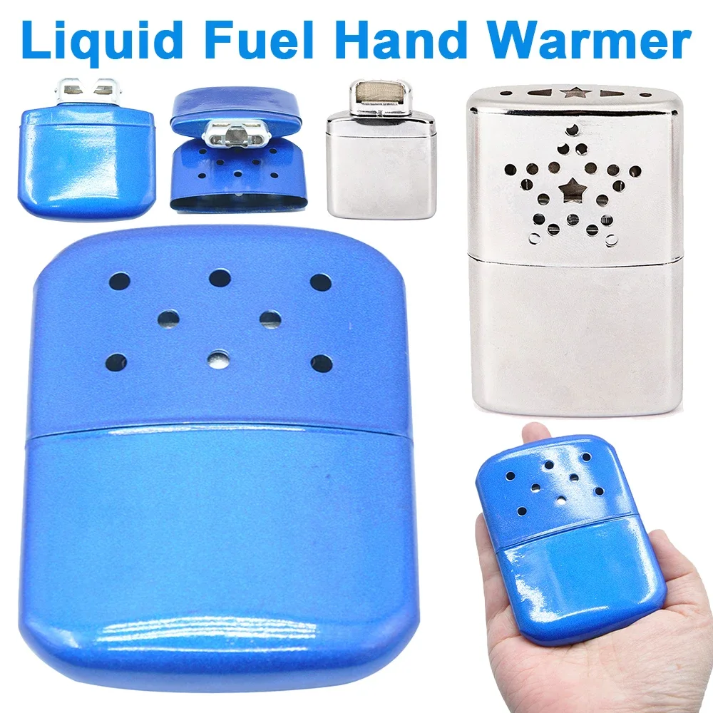 Liquid Fuel Hand Warmer Reusable Furnace Metal Alloy Winter Heater Portable Mini Warmer For Outdoor Hunting Camping Catalytic