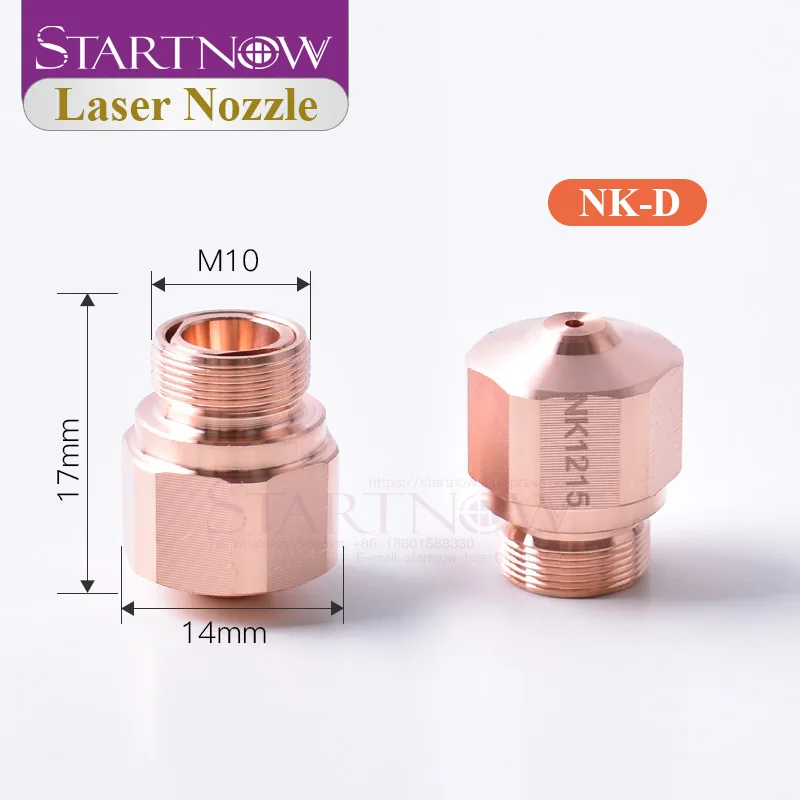 Startnow Fiber Laser Nozzles Hk Nk Laserkop Enkellaags 1.0 1.5 2.0 3.0 Metalen Snijmachine Laskop Mondstuk Basisonderdelen