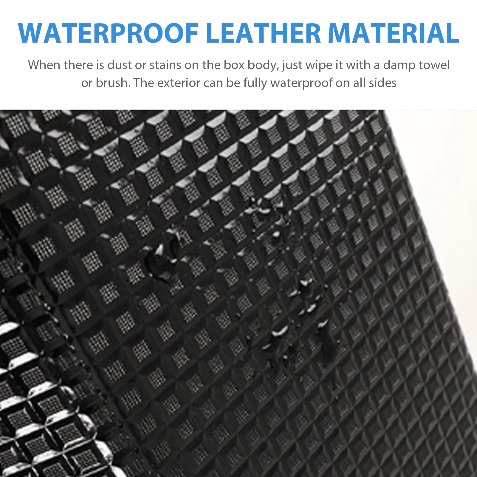 

Foldable Cargo Trunk Storage Box for SUV Large Car Trunk Storage Organizer Collapsible Cargo Bins 25.98x11.81x11.81in with Lid