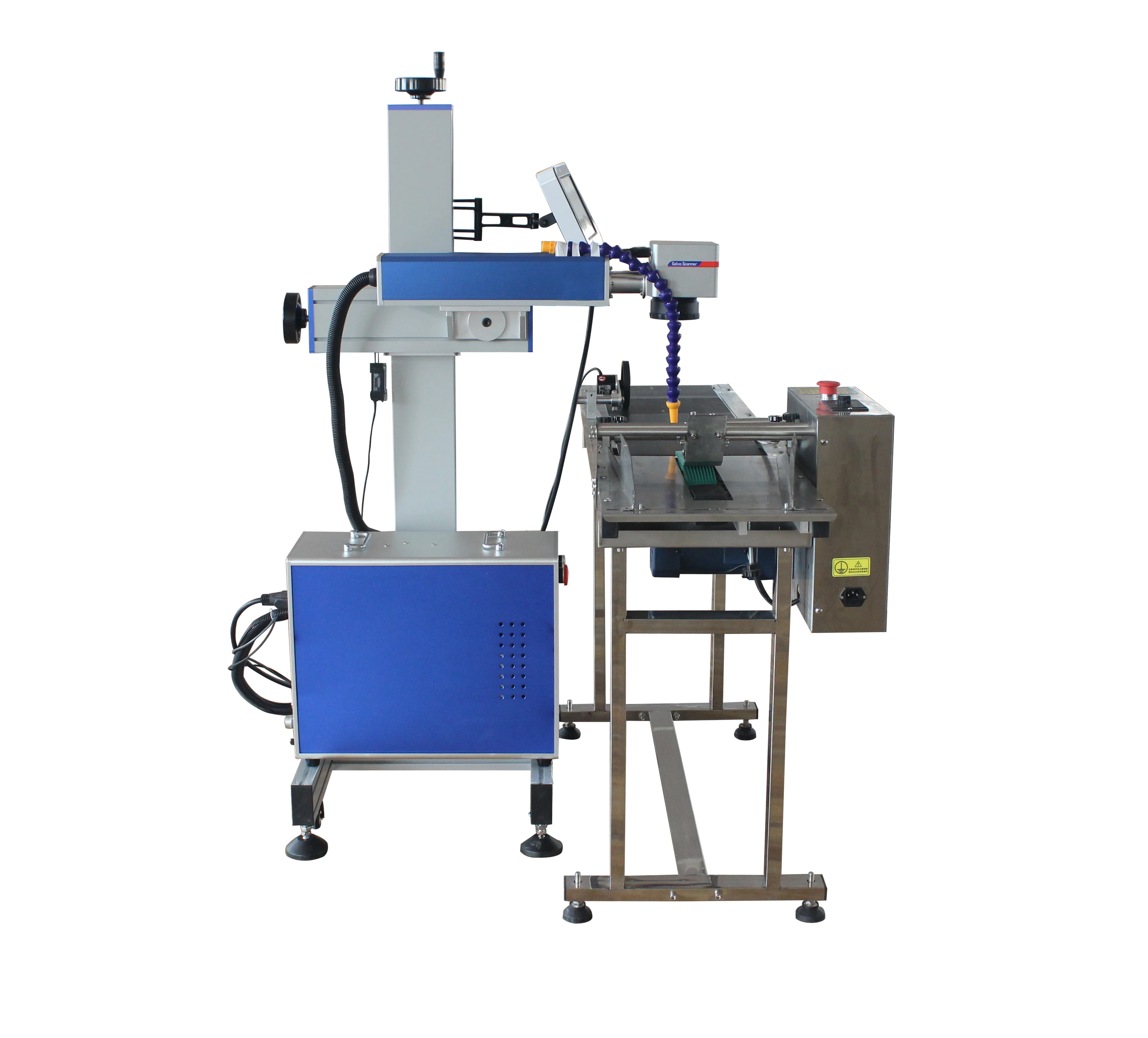 Multifunctional Quality Assurance Laser Marking Machine Portable Markers 60w 50w 30w Split Fiber Laser Marking Engraving Machine