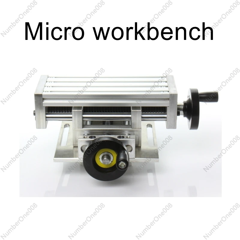 Workbench Bench Drill Milling Machine High-precision Mini Multi-function Cross Sliding Table Dovetail Carriage Micro Vise