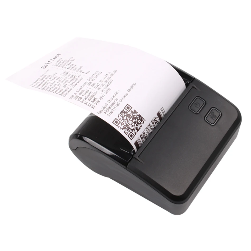 WiFi Bluetooth 80mm Mini Bluetooth Thermal Printer Ticket Bill Receipt Impresora Support Android iOS On Loyverse POS app