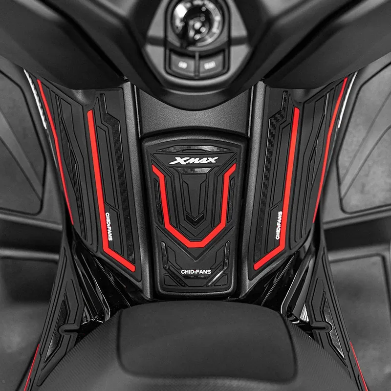 Motorcycle Rubber Fuel Tank Sticker Kits, Bike Gas Pad Decoration And Protective Decals For YAMAHA XMAX300 2024,