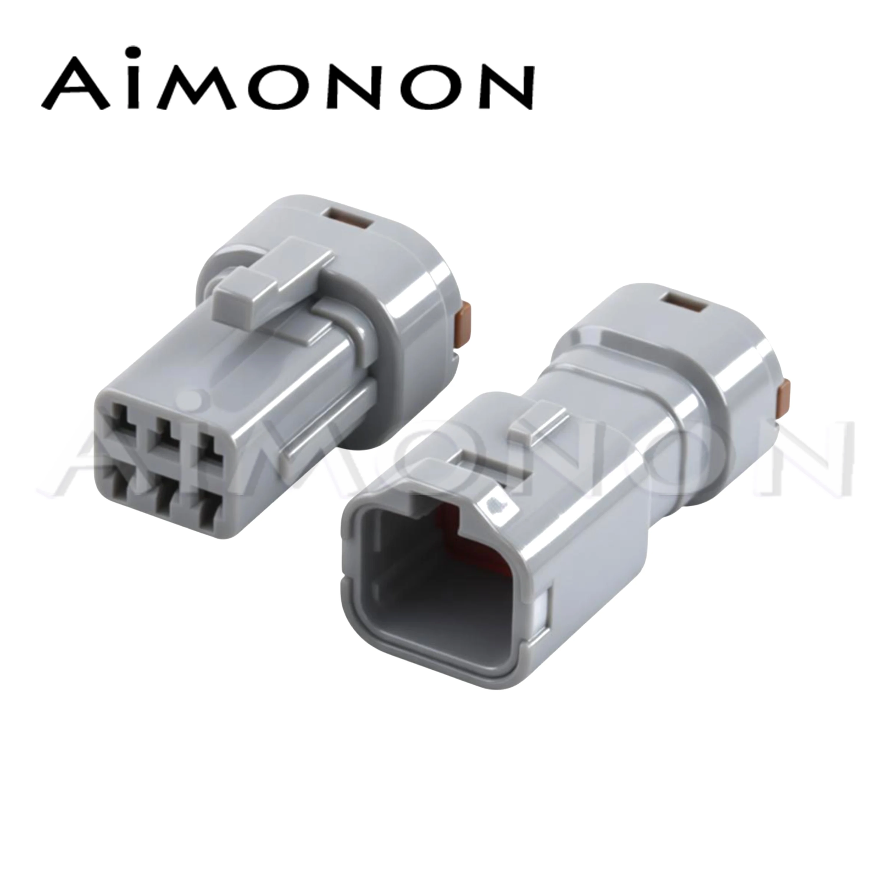 6 pin waterproof car camera connector car door handle plug mg614130-4 mg644483-4 7123-1865-40 for land rover volvo