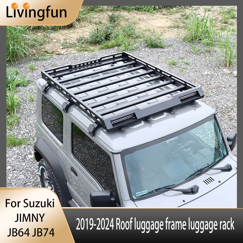 For 2019 2020 2021 2022 2023 2024 Suzuki JIMNY JB64 JB74 Roof Luggage Frame Luggage Rack Suzuki JIMNY Accessories