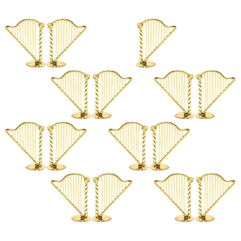 

15pcs Miniature Music Decor Hanging Ornaments for Home Musical Instruments Diy Crafts Violin Cello Ornament Model