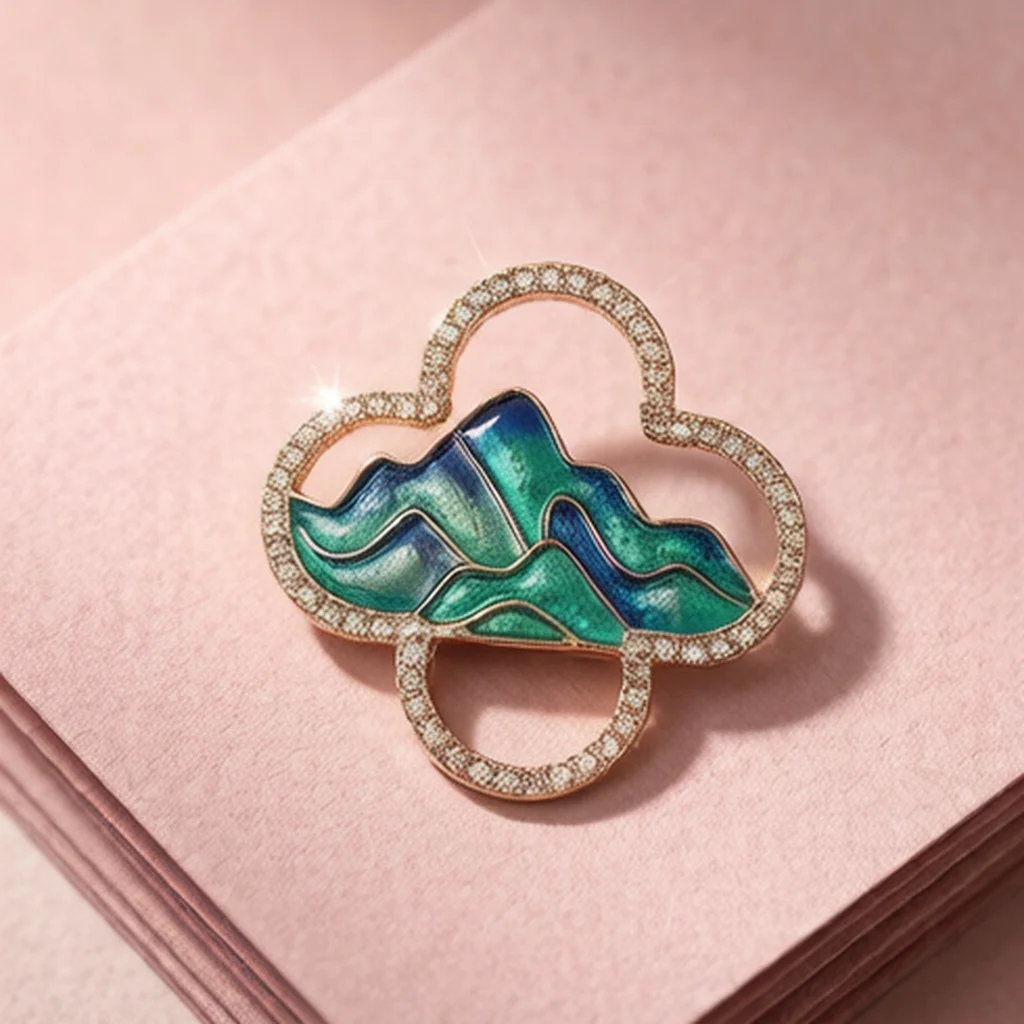 New DIY Business Banquet Brooch, Ins-Style Tie Accessory, Women's Suit Pin, Personalized Brooch, High-End Badge Brooch, Anti-Exposure Accessory, Date Accessory, Shoe Accessory, Unique Shoe Metal Badge, Shoe Decoration, Decorative Buckle, Bag Accessory, Anti-Exposure Brooch, Couple's Accessory