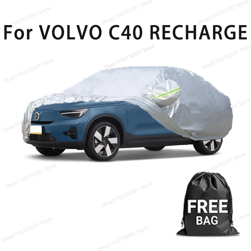 

Car cover For VOLVO C40 RECHARGE Full cover Waterproof sun protection cover Scratch resistant cars accessories