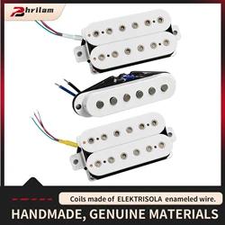 PHRILAM Electric Guitar Pickup HSH Set Ceramic Humbucker &Single Coil&Humbucker PickupsAvailable in Three Colors