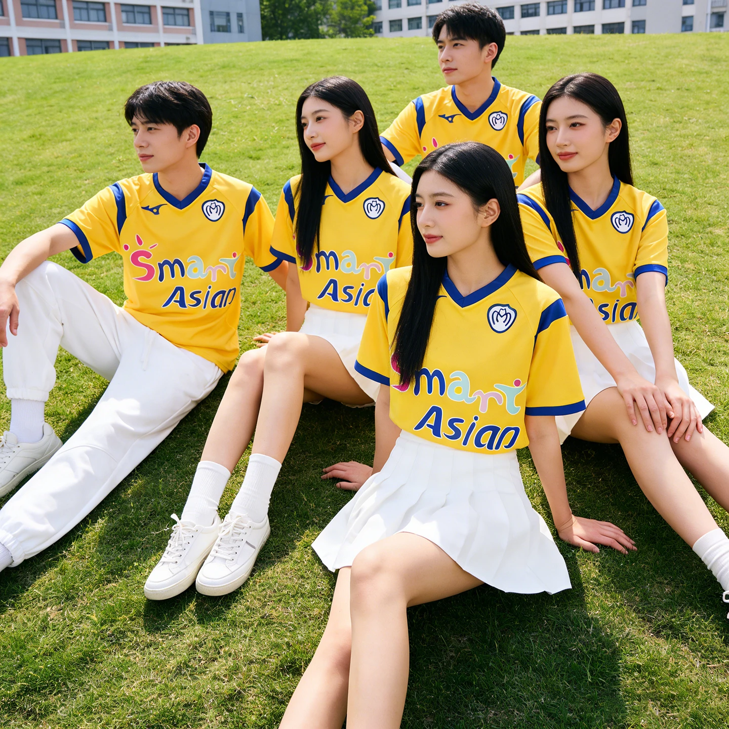 

Fitn Cheerleading Outfit Women's Student up Sports Opening Fooall Baskeall Babes Performance Costume Stage Dance