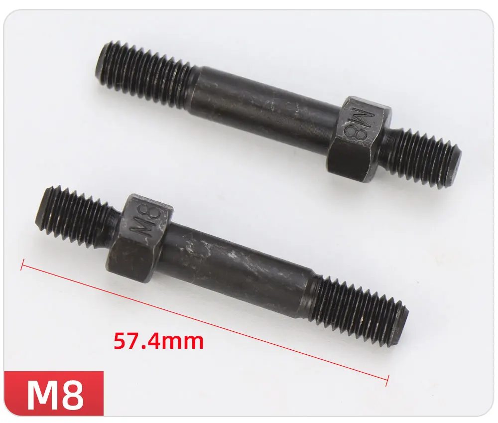 HIFESON Hand Rivet Nut Gun Part Manual Threaded Rivet Head Replacement Screws Pull Rod For BT-606 605 607 M3 M4 M5 M6 M8 M10 M12