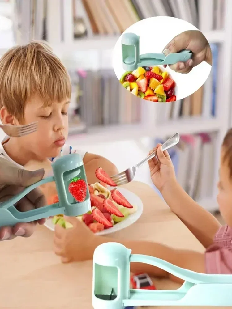 Baby Fruit Cut Gadget Grape Tomato Slicer Cutter Cherry Fruit Salad Splitter Artifact For Toddlers,Household Kitchen Tools
