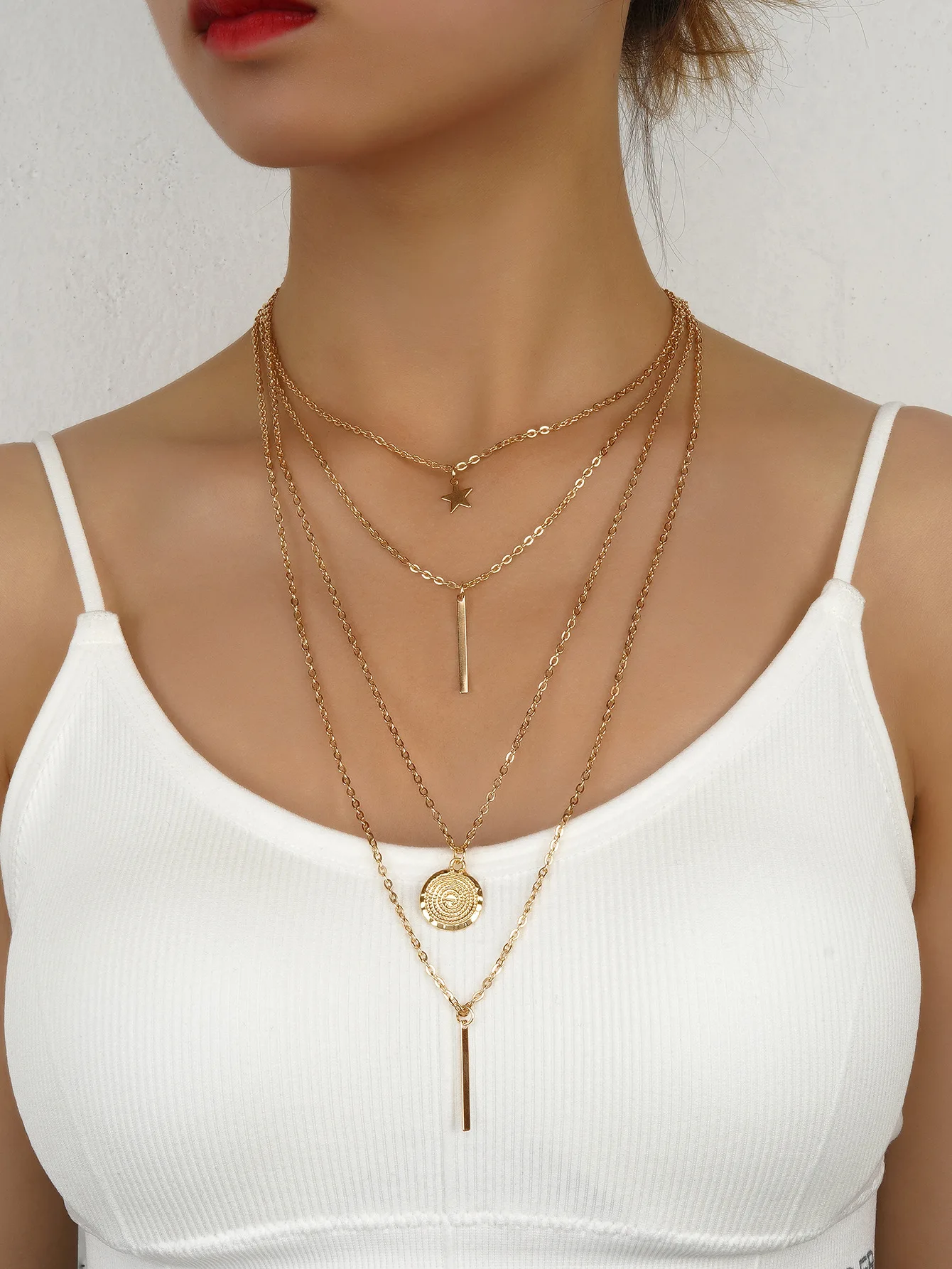 Винтажное-четырехслойное-ожерелье-с-подвеской-из-кристаллов-женское-позолоченное-ожерелье-ювелирные-изделия-эксклюзивные-аксессуары-для-вечеринок