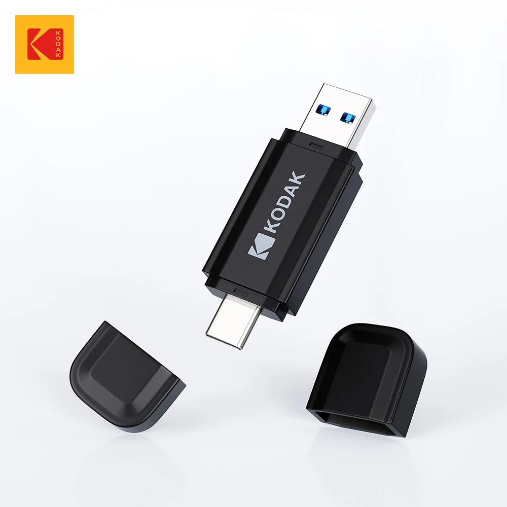 

KODAK 2 in 1 OTG Pen drive With Type-C 32GB 64GB Flash Usb2.0 Memory Stick Flash Pendrive 128GB 256G U disk Pen gift