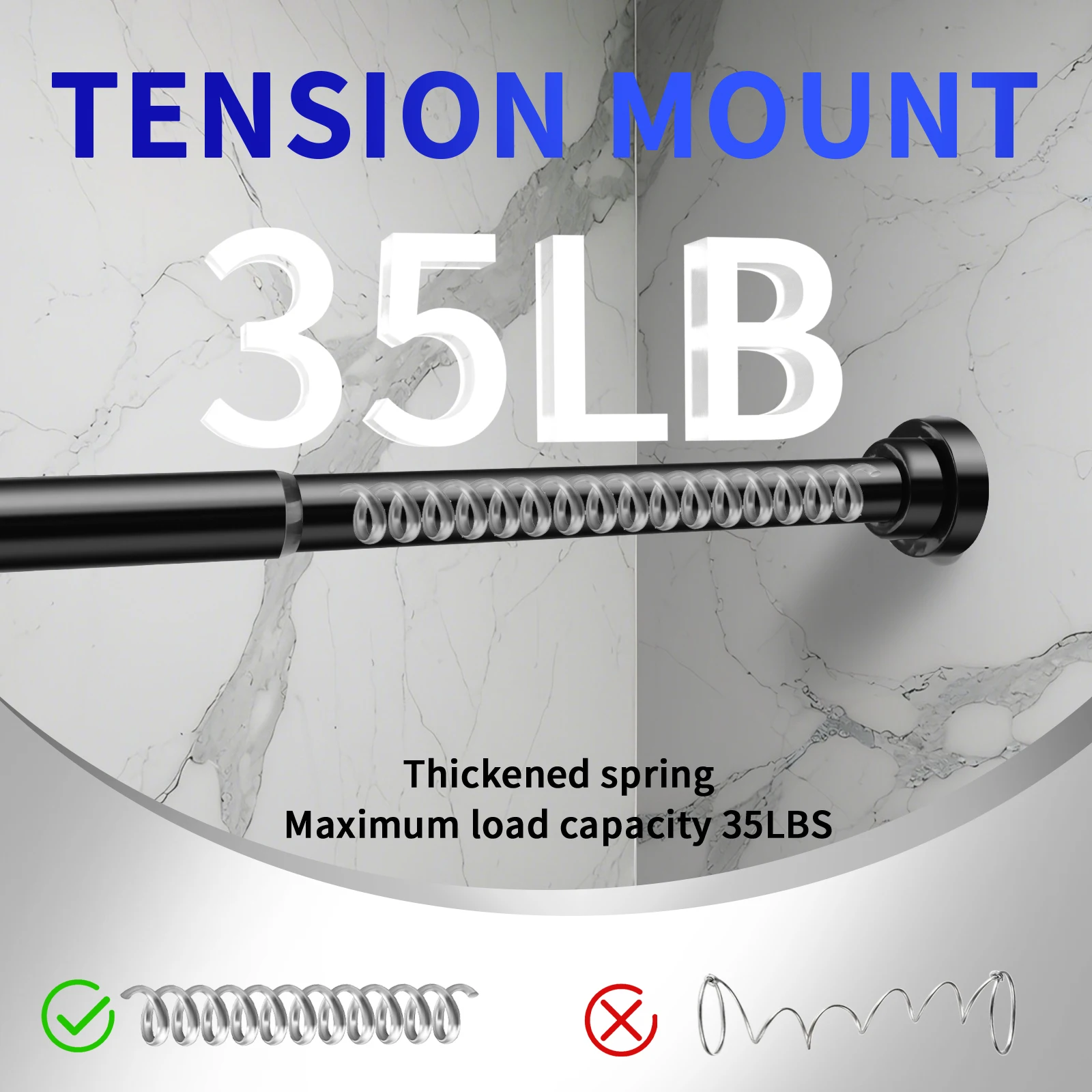 Thumbnail 2 - #48 Best Shower Rods to Buy In 2026