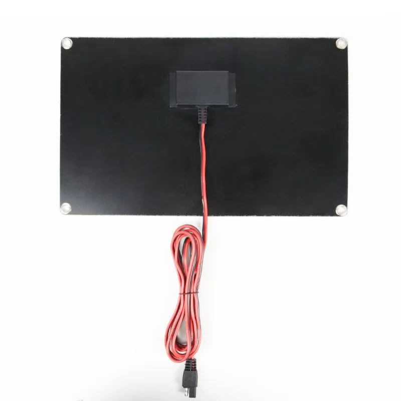 مقاوم للماء شاحن بطارية السيارة الشمسية 12 فولت لوحة طاقة شمسية مع وحدة تحكم لسيارة شاحنة قارب جزازة العشب Rv مقطورة بطارية جرار