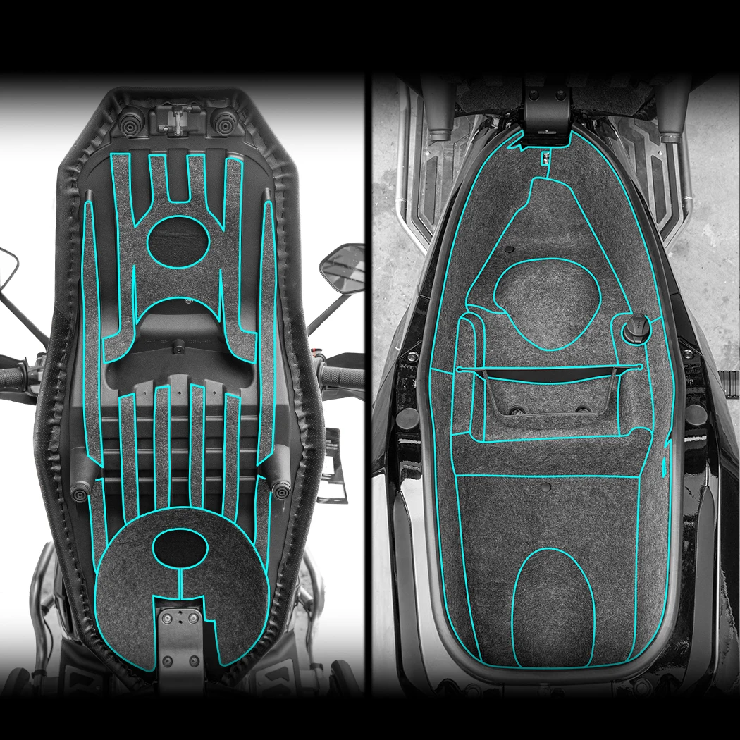 Для 2026 ZONTES 368G высококачественный коврик для сиденья с полной оберткой, коврик для ведра, 3 м, клей, водонепроницаемый, не требующий остатков, наборы против царапин
