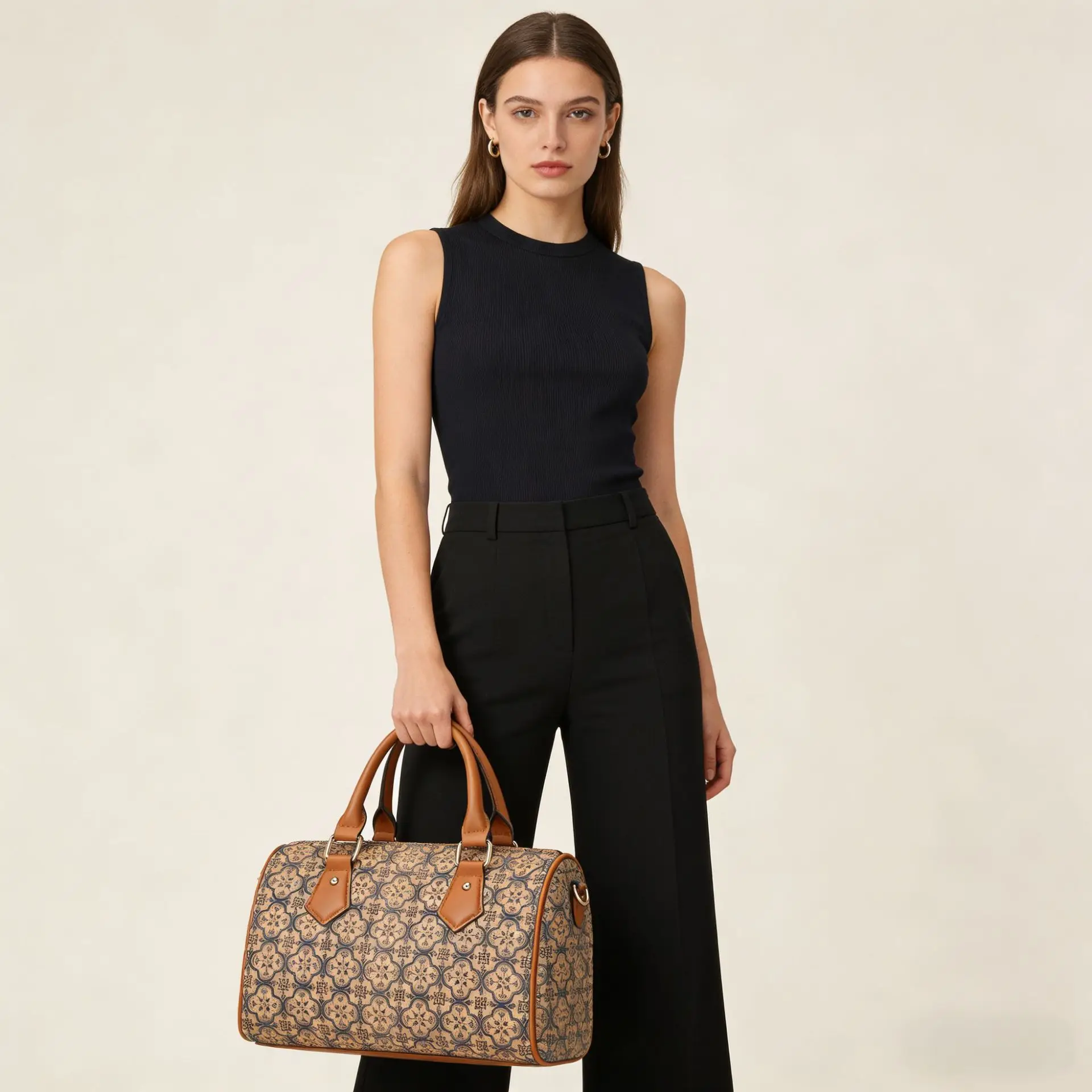 2026 Fashionable Pillow Pattern Handbag Large Capacity Shoulder Bag European And American Style Cross-Border Design ita bag sac