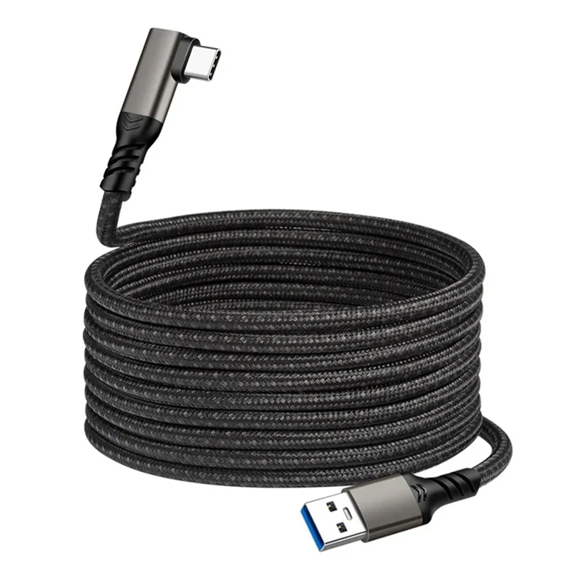 Kabel łączący do Quest 2 VR USB 3.2 Kable do szybkiego ładowania Transfer danych Szybkie ładowanie Akcesoria do zestawu słuchawkowego VR