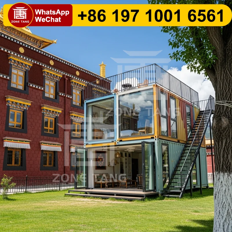 

Дом с плоской упаковкой Сертификат ISO CE Герметичный многоуровневый резидент Высококачественный модульный контейнер для дома Производитель