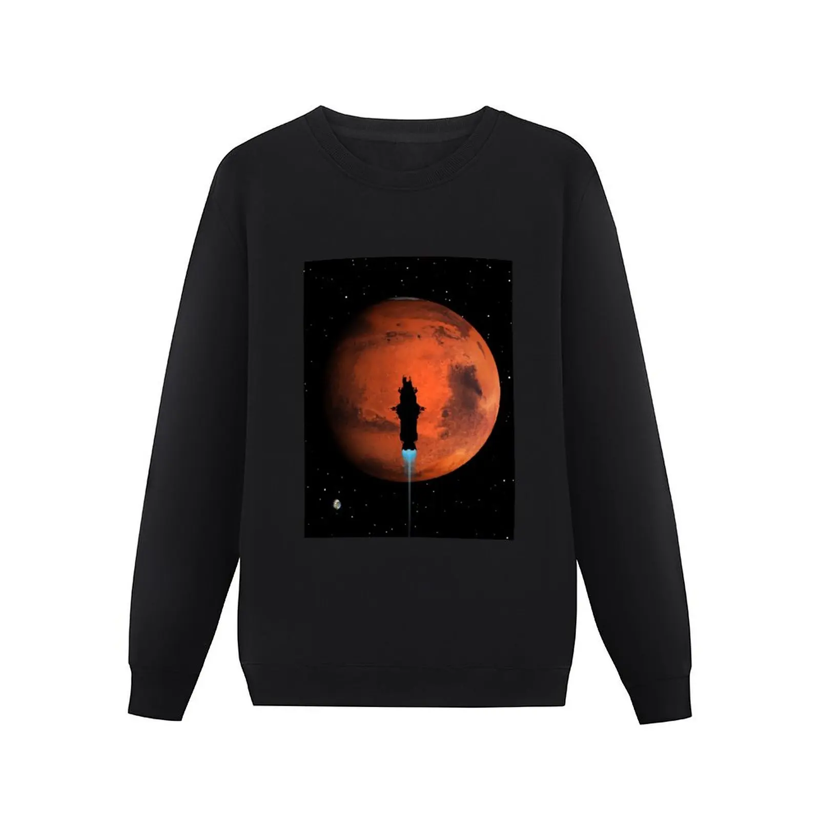 Rocinante Silhouette Poster Pullover Hoodie graphic t shirts men sweatshirts for men