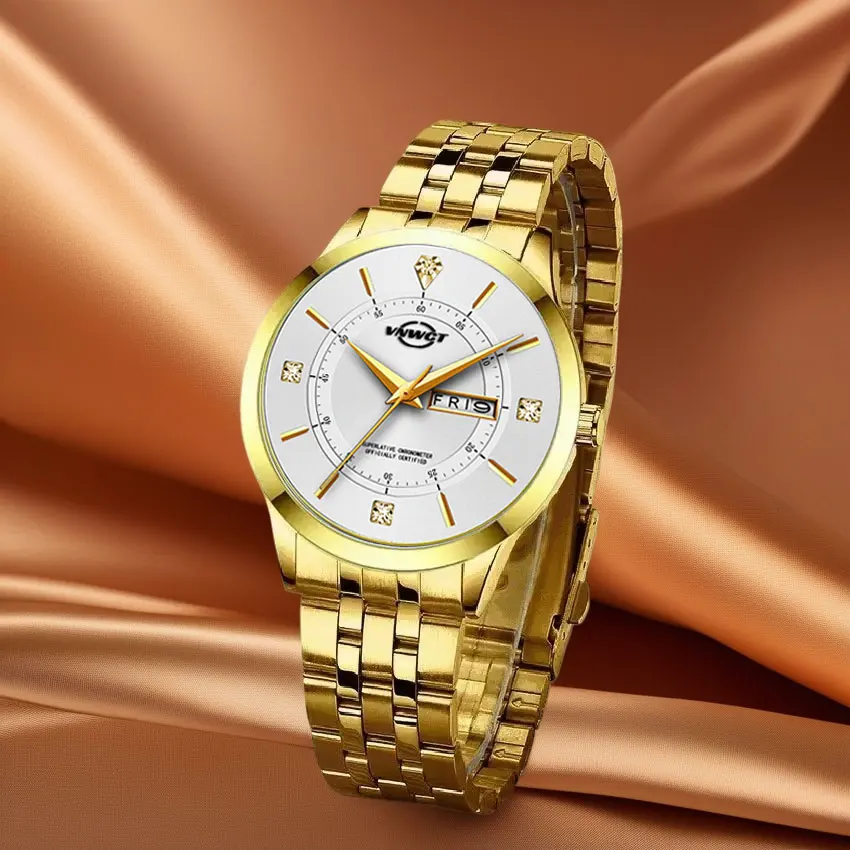 Men Watch Waterproof Quartz Stainless Steel Business Date Wrist Watch for Men Rolex Watches