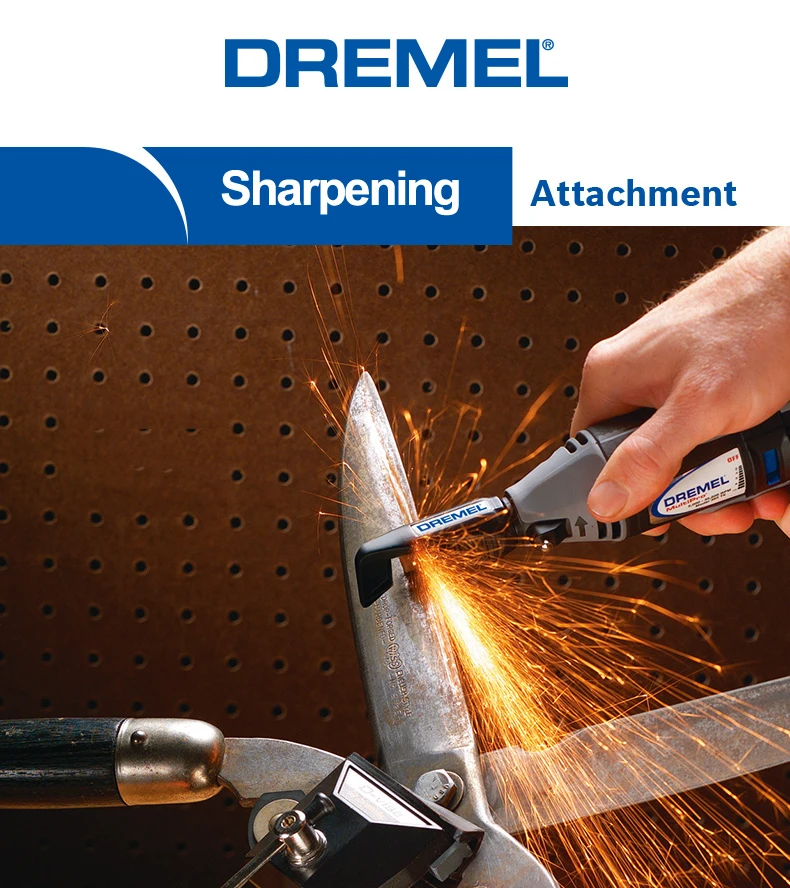 Imagem -06 - Dremel Sharpening Attachment Kit Ferramentas de Jardinagem Acessórios para Ferramentas Elétricas Outdoor A67902