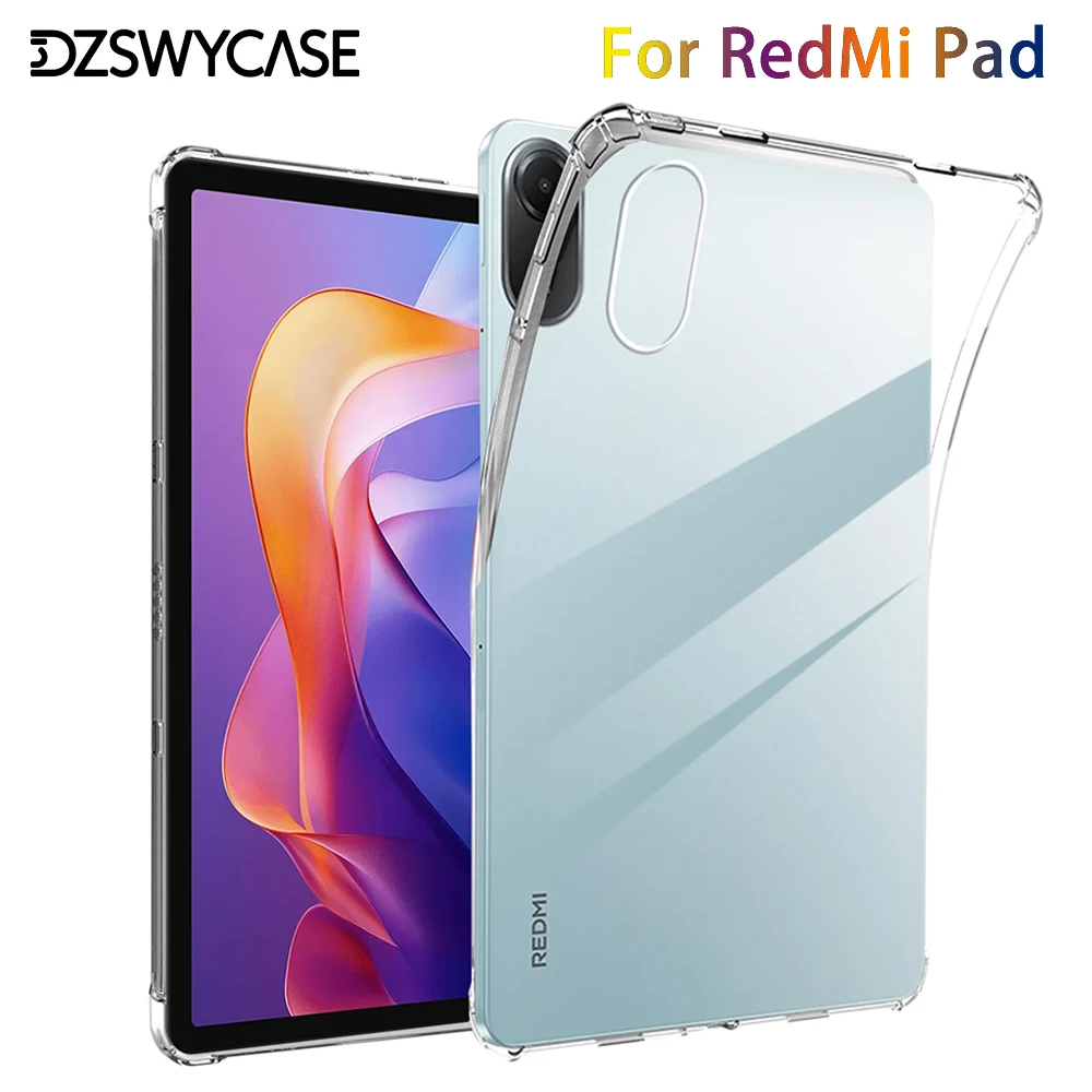 TPU Case for XiaoMi RedMi Pad SE 11 8.7, Pad 10.61,Pad 2 11, Pad 2 SE 9.7, Pad Pro 12.1, KPad 1/2 8.8, Shockproof Cover