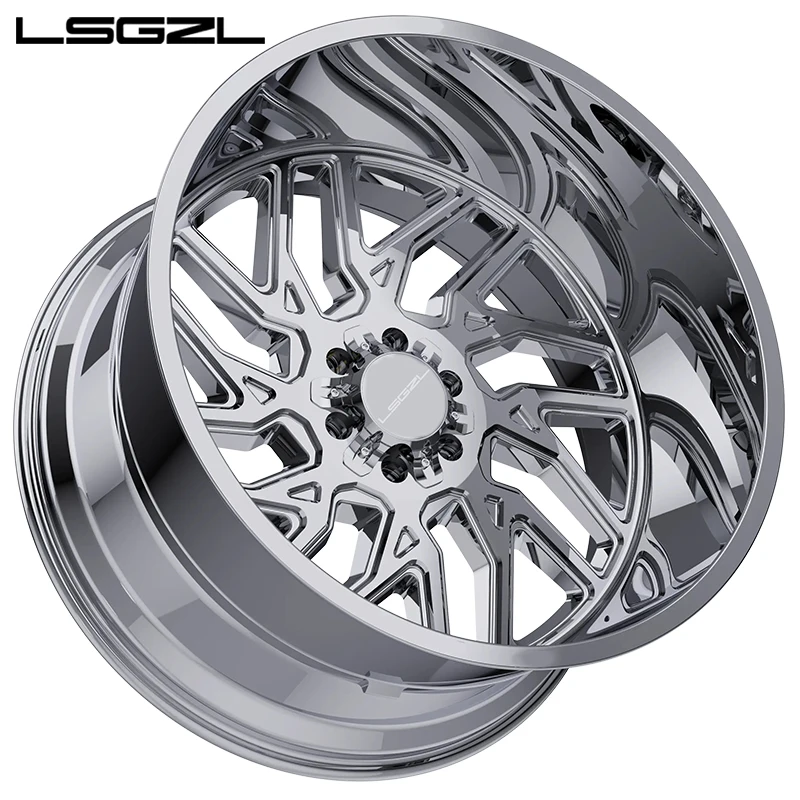 

OEM Off-road Deep Dish Wheel For Ford RAM Toyota Dodge H2 Car Wheels 20 22 24 26 Inch Forged Alloy 6x135 8x170 8x180 6x139.7
