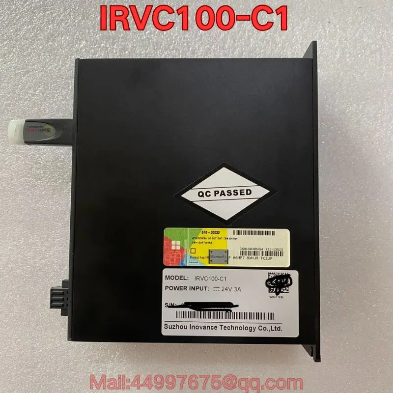 Second-hand IRVC100-C1 robot vision controller function test is normal Latest prices for August 2026