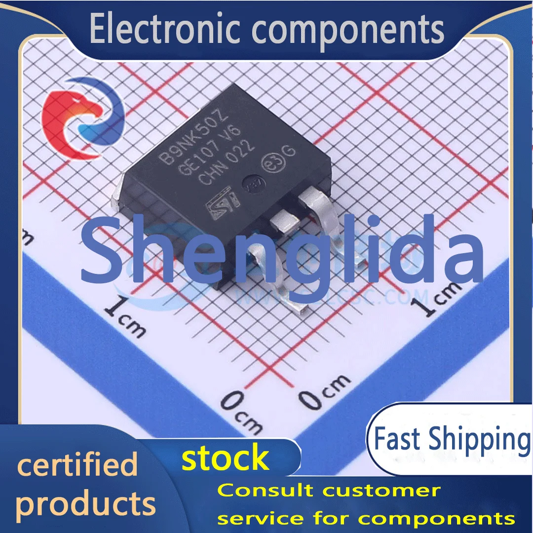 5PCS STB9NK50ZT4 package TO-263 (D2PAK) MOSFET N-channel 500V 7.2A brand new stock available for purchase