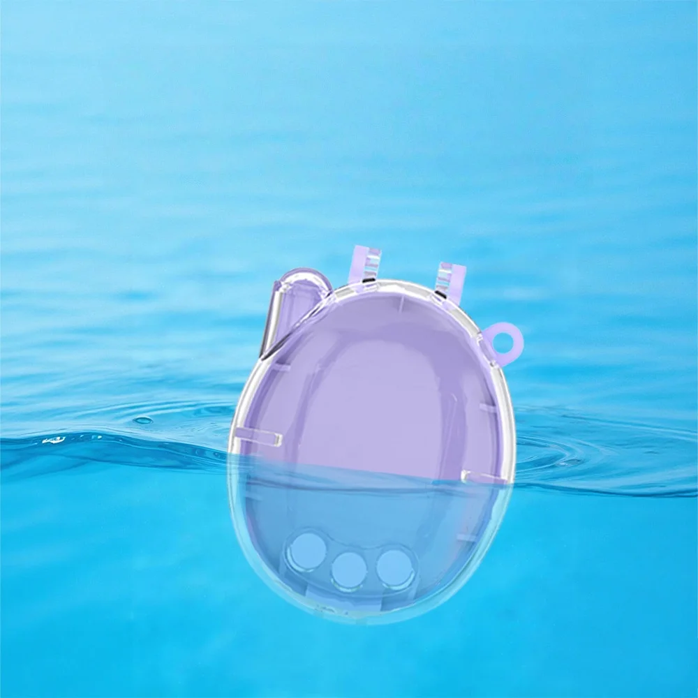 

Protective Cover for Tamagotchi Connection Games Console, PC Protective Case, Transparent Non-Slip Shockproof Cover Accessories