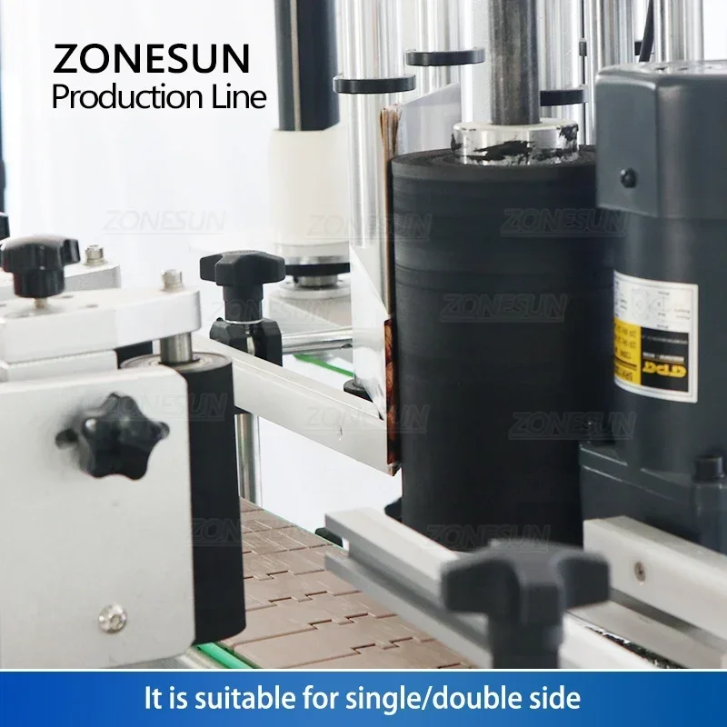 ZONESUN ZS-FAL180X4 Etichettatrice per tappatura di riempimento di liquidi con linea di produzione automatica con pompa magnetica per imbrocco di bottiglie