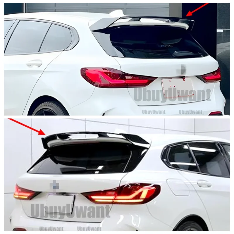 

F40 Rear Roof Spoiler For BMW 1 Series F40 Hatchback 2019 to 2022 Spoiler ABS Gloss Black Or Carbon Fiber Look Body Kit