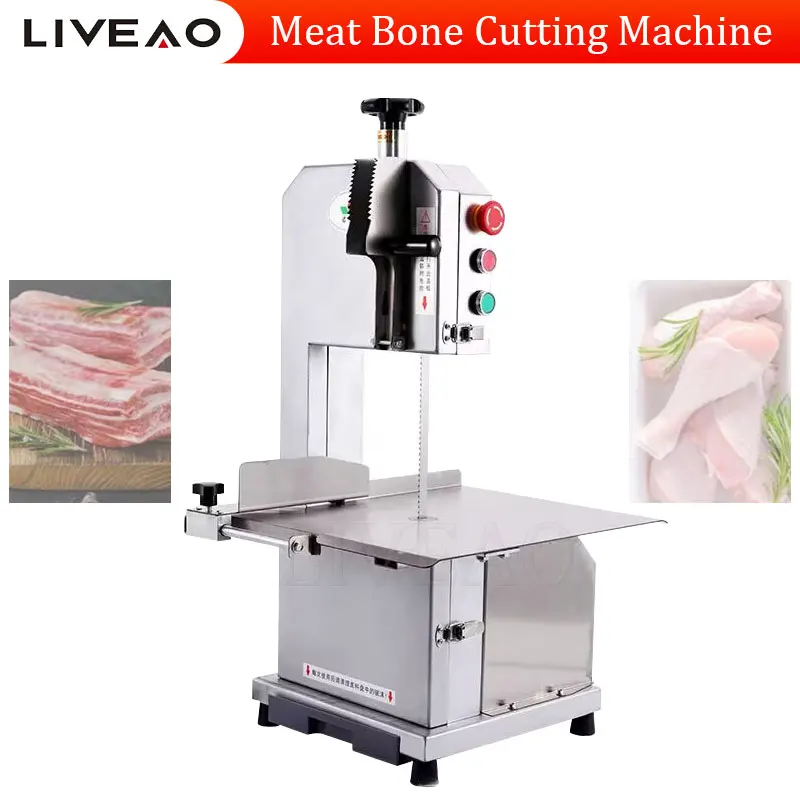 Multi-Functional Beef Pork And Fish Meat Cutter Machine Commercial Bone Saw Meat Cut Machine