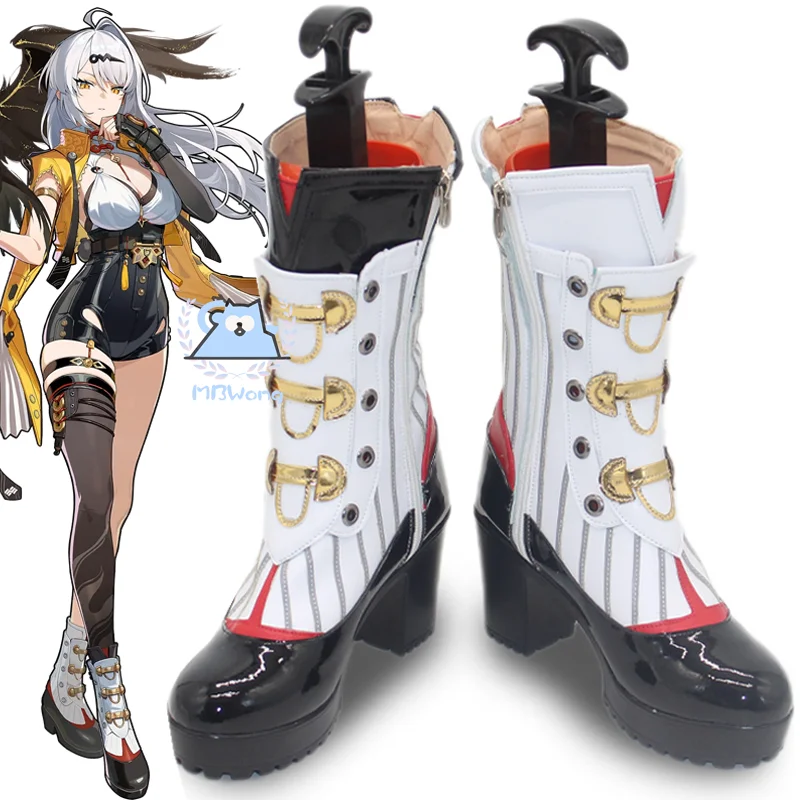 

Game Zenless Zone Zero Yixuan Cosplay Shoes Boots Yi Xuan Cosplay High Heeled Shoes For Hallowmas Party Adult Women Men