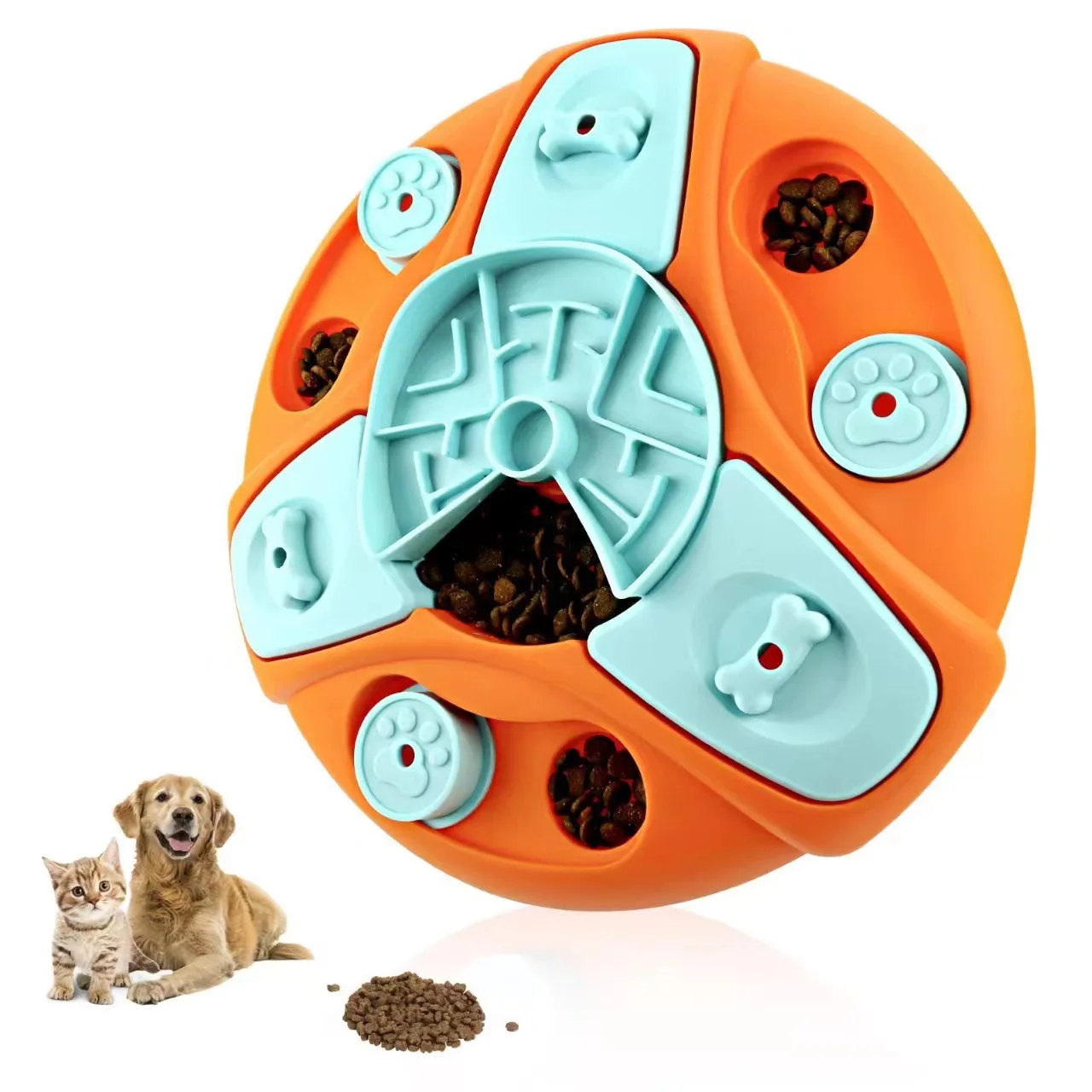 

Pet Supplies New Arrivals Pet Puzzle Toys Dogs Food Puzzle Feeder Toys for IQ Training Mental Enrichment Slow Food Dog Bowls