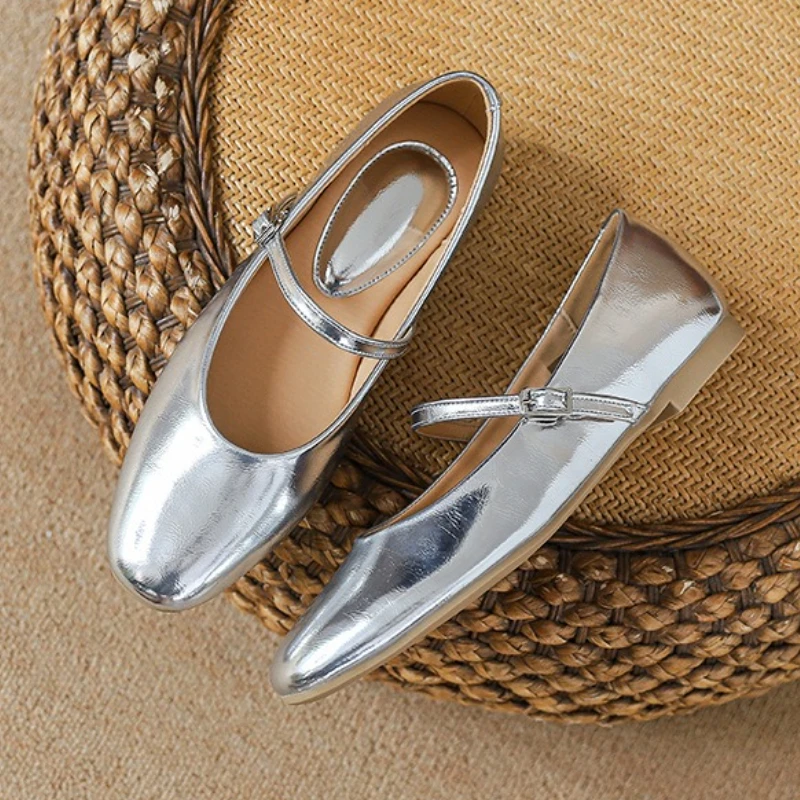 Gümüş Bale Babetleri Kadın Zar - Women Shoes Casual incelemesi ve fiyatı