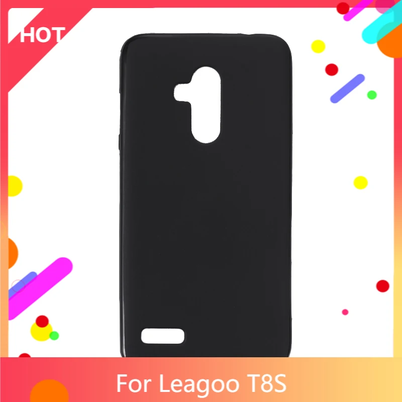 

T8S Case Matte Soft Silicone TPU Back Cover For Leagoo T8S Phone Case Slim shockproof