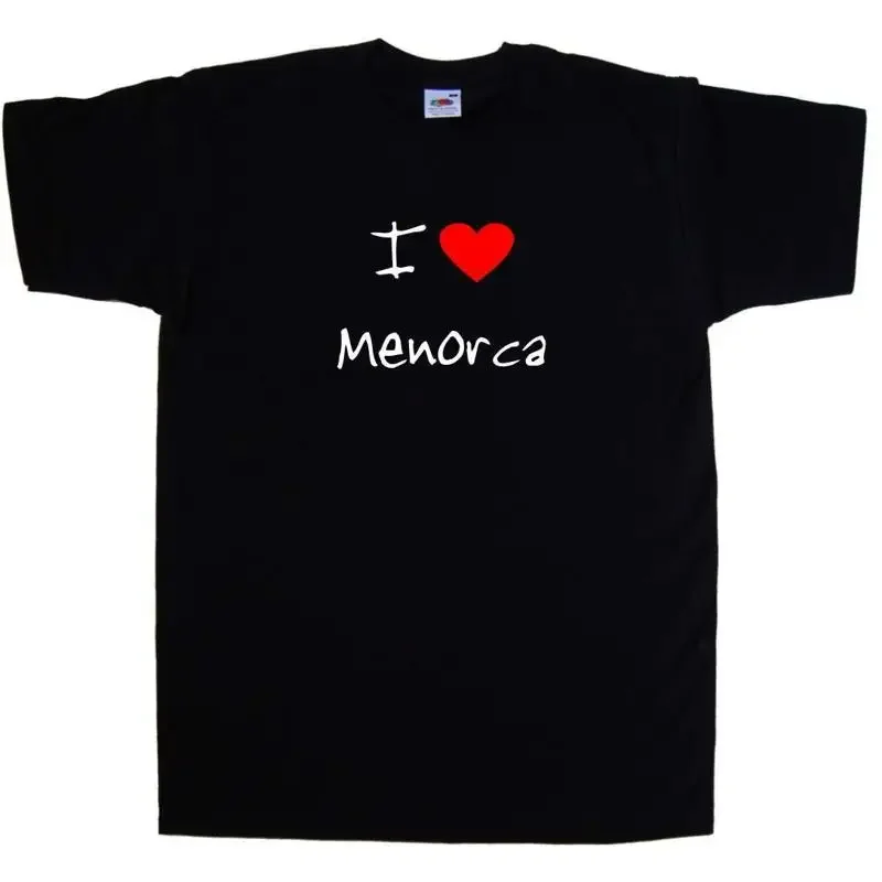 Camiseta Me encanta el corazón Menorca