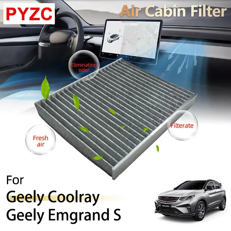 8022020800 Car Air Filter For Geely Coolray SX11 1.5T Geely Emgrand S Geely Icon SX12 Accessories Air Conditioning Cabin Filter