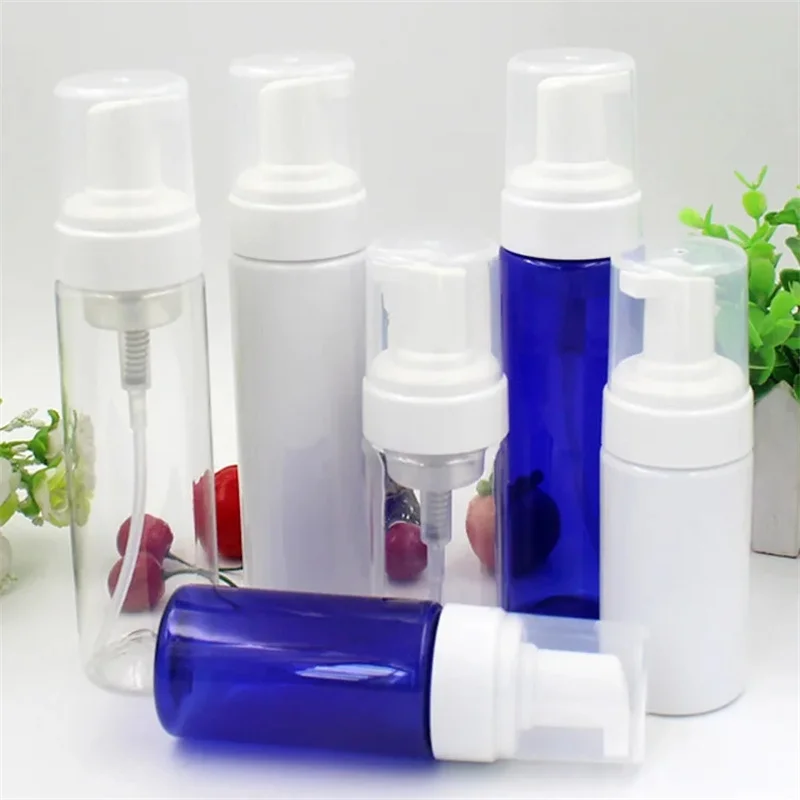 

30 x Assorted Color Plastic Foamer Bottle Pump Mini Travel Size Soap Dispenser Craft 100 ML/200ML