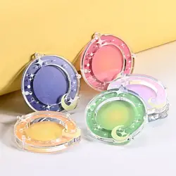 Japanese-Style Anime Badge Storage Box Mini Cartoon Badge Display Cases Creative Acrylic Badge Protector Cover Anime Collector's