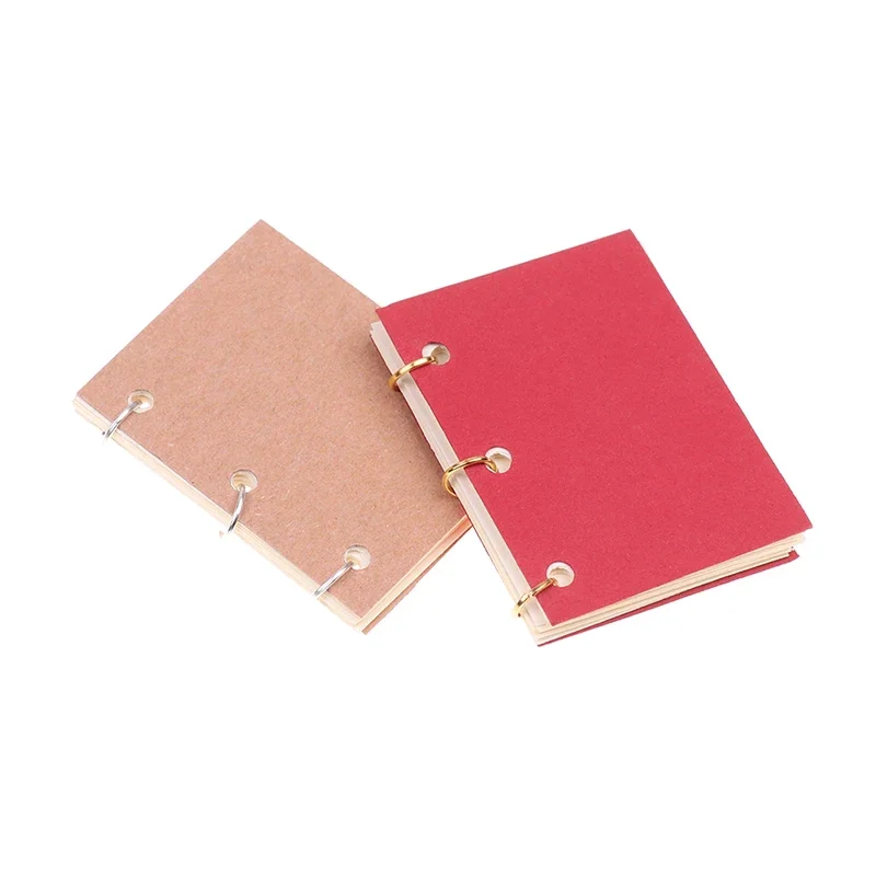 Casa de muñecas en miniatura, libro de ejercicios de simulación, modelo DIY, accesorios para cuaderno de papel, decoración de escena de sala de estudio, juguetes, 1 Uds.