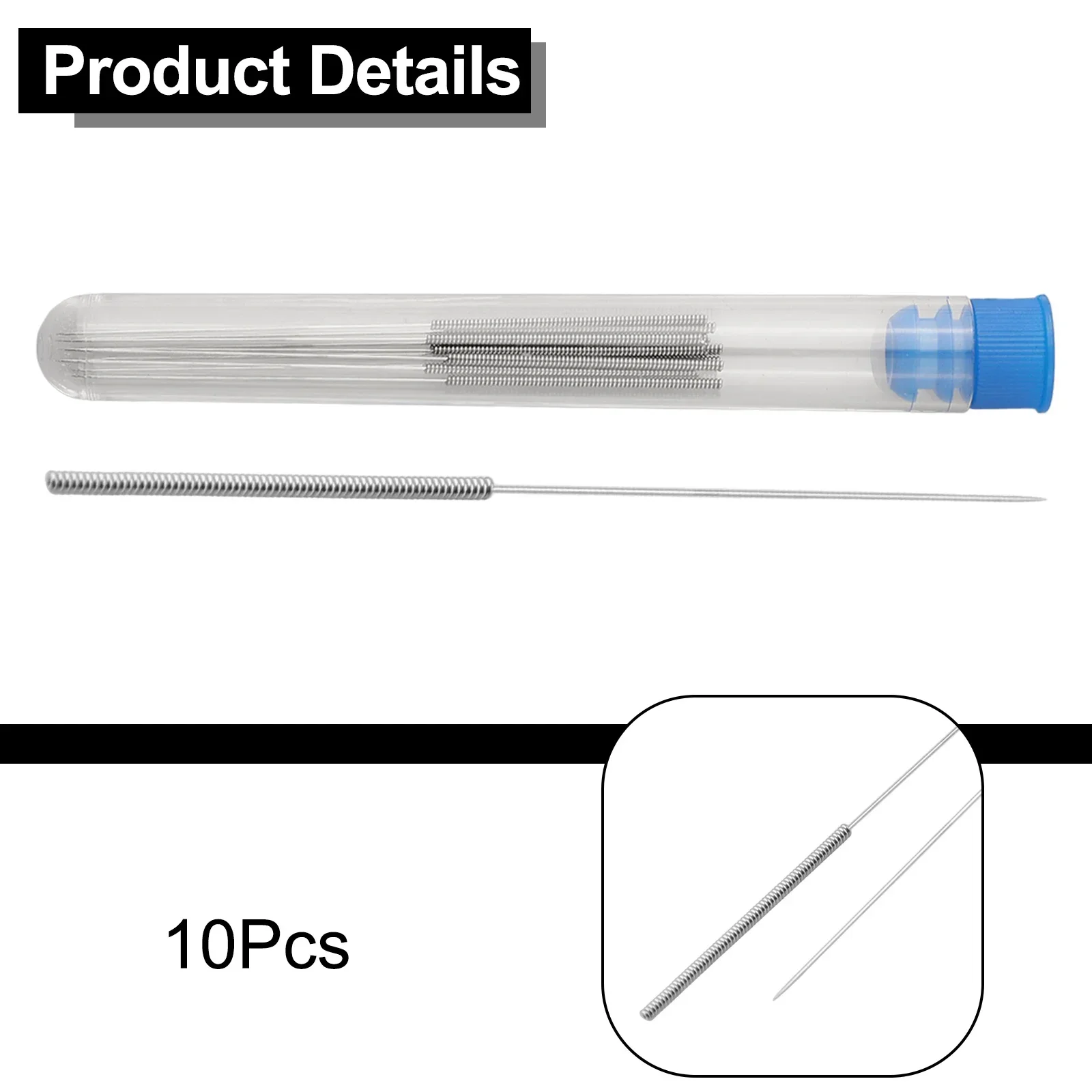 

Easy To Use 0.2mm Nozzle Cleaning Kit Sturdy And Flexible Versatile Use Corrosion-resistant Effective Cleaning