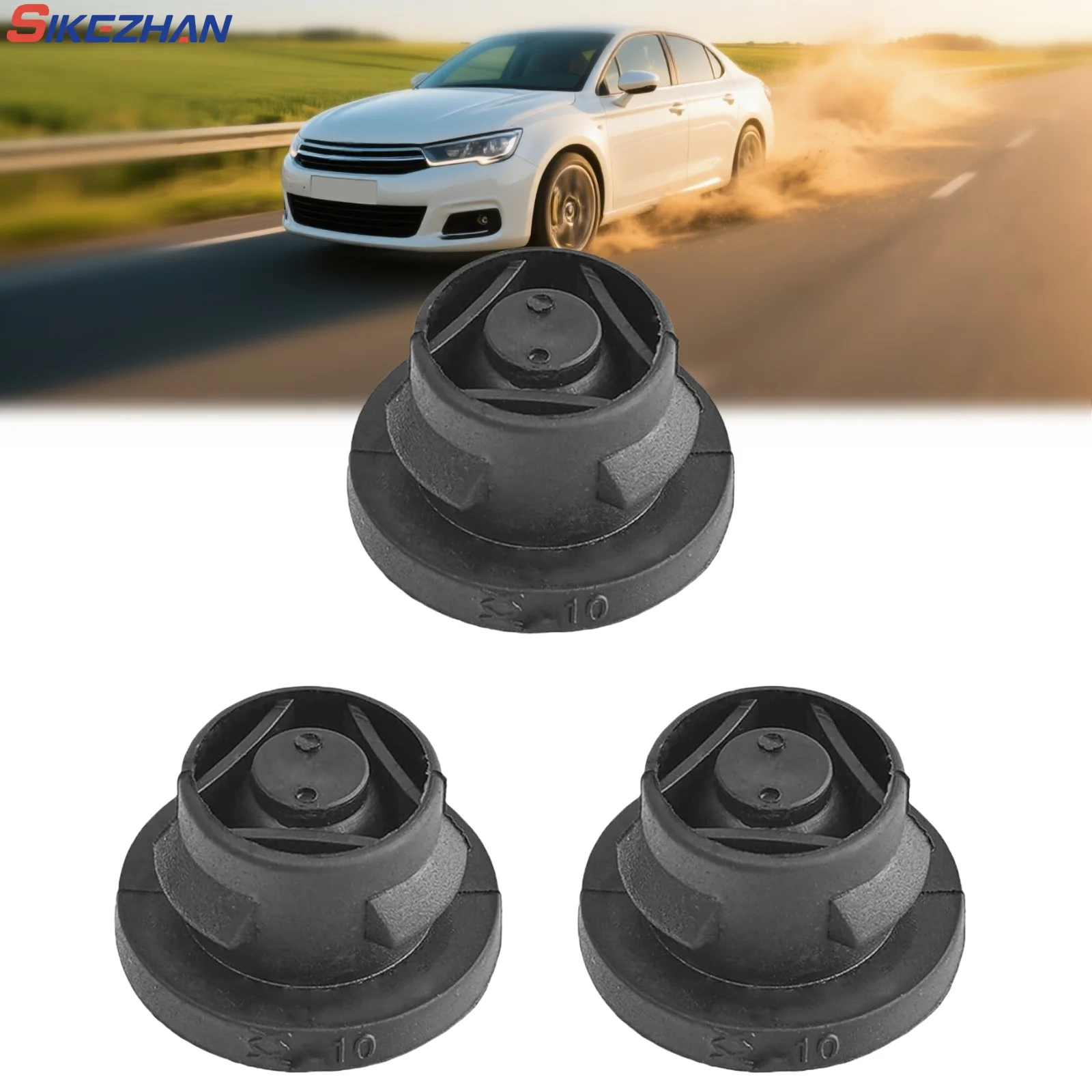 3Pcs Car Air Filter Rubber Insert Grommet For 1.6 HDI Diesel 1422A3 1422.A3 Hood Rubber Gasket Parts Easy To Install