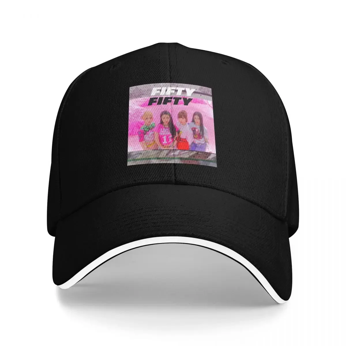 

FIFTY FIFTY - бейсболка KPOP, шляпа для гольфа, мужская шляпа на заказ, шляпа для папы, женская пляжная аутлет, 2025 г., мужская